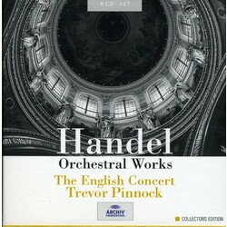 Georg Friedrich Händel / English Concert / Trevor Pinnock Orchestral Works Vinyl LP