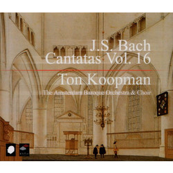 Johann Sebastian Bach / Ton Koopman / The Amsterdam Baroque Orchestra And Choir Cantatas Vol. 16 Vinyl LP