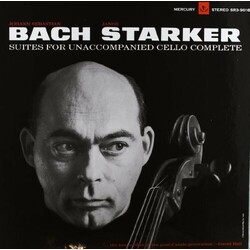 Johann Sebastian Bach / Janos Starker Suites For Unaccompanied Cello Complete Vinyl 3 LP