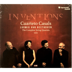 Ludwig van Beethoven / Cuarteto Casals Inventions (The Complete String Quartets Vol. 1) Vinyl LP