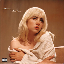 Billie Eilish Happier Than Ever Vinyl 2 LP