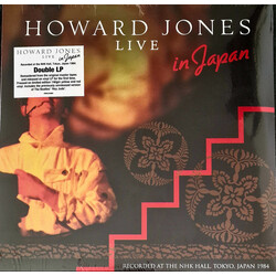 Howard Jones Live In Japan Vinyl 2 LP