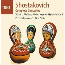 Dmitri Shostakovich / Viktoria Mullova / Gidon Kremer / Heinrich Schiff / Peter Jablonski / Cristina Ortiz Complete Concertos Vinyl LP