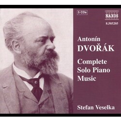 Antonín Dvořák / Stefan Veselka Complete Solo Piano Music Vinyl LP