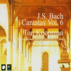 Johann Sebastian Bach / Ton Koopman / The Amsterdam Baroque Orchestra And Choir Cantatas Vol. 6 Vinyl LP
