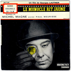 Michel Magne Le Monocle Rit Jaune Vinyl LP