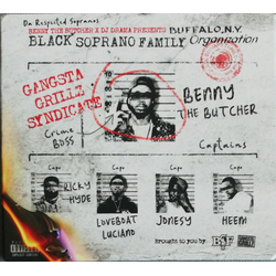 Benny (45) / DJ Drama Black Soprano Family Organization Vinyl 2 LP