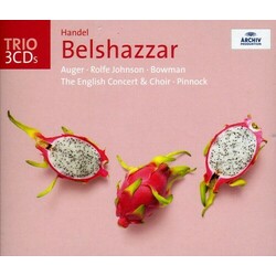 Georg Friedrich Händel / Arleen Auger / Anthony Rolfe Johnson / James Bowman (2) / English Concert / The English Concert Choir / Trevor Pinnock Belsha