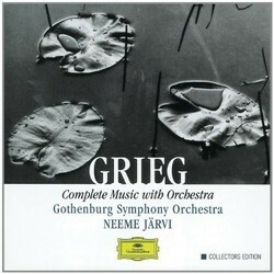 Edvard Grieg / Göteborgs Symfoniker / Neeme Järvi Complete Music With Orchestra Vinyl LP