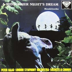 Felix Mendelssohn-Bartholdy / The London Symphony Orchestra / Peter Maag A Midsummer Night's Dream Vinyl LP