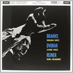 Johannes Brahms / Antonín Dvořák / Fritz Reiner / Wiener Philharmoniker Hungarian Dances / Slavonic Dances Vinyl LP