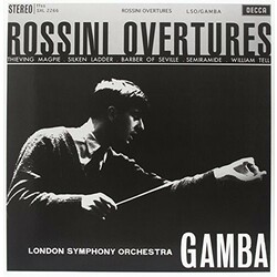 Gioacchino Rossini / The London Symphony Orchestra / Pierino Gamba Overtures / Thieving Magpie • Silken Ladder • Barber Of Seville • Semiramide • Will