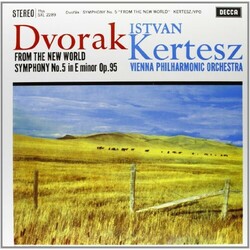 Antonín Dvořák / Wiener Philharmoniker / István Kertész Symphony No. 5 In E Minor, OP. 95 ("From The New World") Vinyl LP