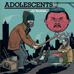 Adolescents La Vendetta... Vinyl LP