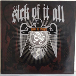 Sick Of It All Death To Tyrants Vinyl LP