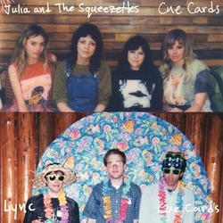 Julia & The Squeez... Cue Cards Blue VINYL