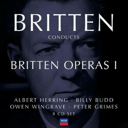Benjamin Britten Britten Conducts Britten Operas I Vinyl LP