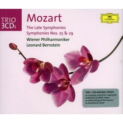 Wiener Philharmoniker / Leonard Bernstein Mozart. The Late Symphonies Vinyl LP