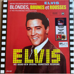 Elvis Presley Blondes, Brunes Et Rousses Vinyl LP