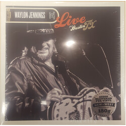 Waylon Jennings Live From Austin, TX Vinyl 2 LP