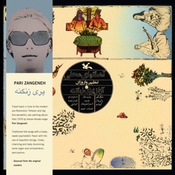 Pari Zangeneh Series Of Music For Young Adults: Iranian Folk Songs .. Young Adults: Iranian Folk Songs / Blue Vinyl LP