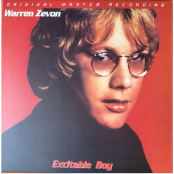 Warren Zevon Excitable Boy Vinyl 2 LP