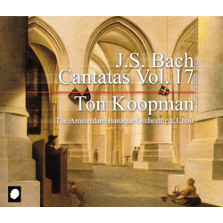 Johann Sebastian Bach / Ton Koopman / The Amsterdam Baroque Orchestra And Choir Cantatas Vol. 17 Vinyl LP