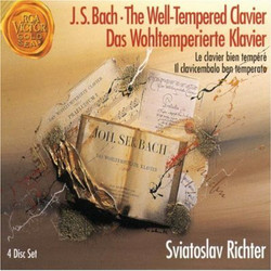 Johann Sebastian Bach / Sviatoslav Richter The Well-Tempered Clavier • Das Wohltemperierte Klavier Vinyl LP