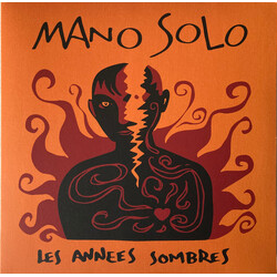 Mano Solo Les Années Sombres Vinyl 2 LP