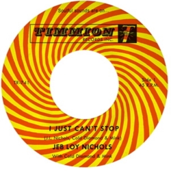 Jeb Loy Nichols I Just Can'T Stop Vinyl 7"