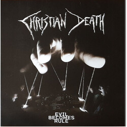 Christian Death Evil Becomes Rule Vinyl LP