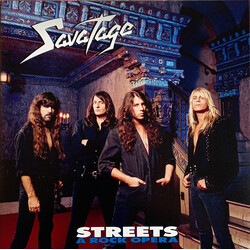 Savatage Streets (A Rock Opera) Vinyl 2 LP