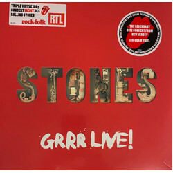 The Rolling Stones Grrr Live! Vinyl 3 LP