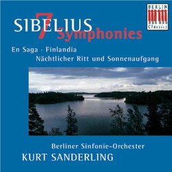 Jean Sibelius / Berliner Sinfonie Orchester / Kurt Sanderling The 7 Symphonies • En Saga • Finlandia • Nächtlicher Ritt Und Sonnenaufgang Vinyl LP
