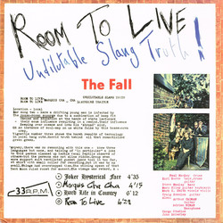 The Fall Room To Live Vinyl LP