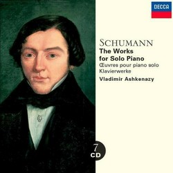 Vladimir Ashkenazy / Robert Schumann Schumann The Works For Solo Piano Vinyl LP
