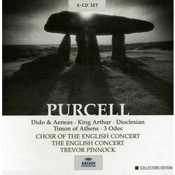 Henry Purcell / The English Concert Choir / English Concert / Trevor Pinnock Dido & Aeneas • King Arthur • Dioclesian • Timon Of Athens • 3 Odes Vinyl
