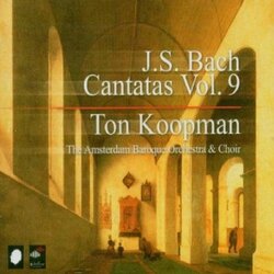 Johann Sebastian Bach / Ton Koopman / The Amsterdam Baroque Orchestra And Choir Cantatas Vol. 9 Vinyl LP