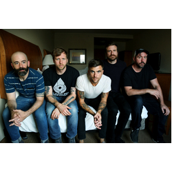 Circa Survive Blue Sky Noise Clear Blue Splatter Vinyl 2LP