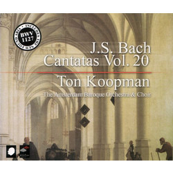 Johann Sebastian Bach / Ton Koopman / The Amsterdam Baroque Orchestra And Choir Cantatas Vol. 20 Vinyl LP
