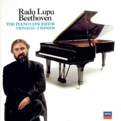 Radu Lupu / Ludwig van Beethoven The Piano Concertos • 3 Sonatas • 2 Rondos Vinyl LP