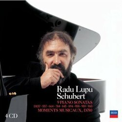 Franz Schubert / Radu Lupu 9 Piano Sonatas, Moments Musicaux Vinyl LP