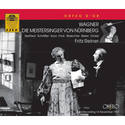 Wagner R. Die Meistersinger Von Nur Wiener Staatsoper/Fritz Reiner 4 CD