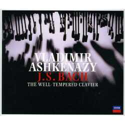 Johann Sebastian Bach / Vladimir Ashkenazy The Well-Tempered Clavier Vinyl LP