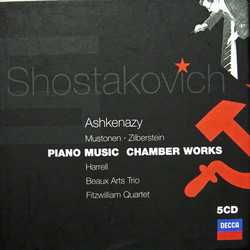 Dmitri Shostakovich / Vladimir Ashkenazy / Lilya Zilberstein / Olli Mustonen / Lynn Harrell / Beaux Arts Trio / Fitzwilliam String Quartet Piano Music