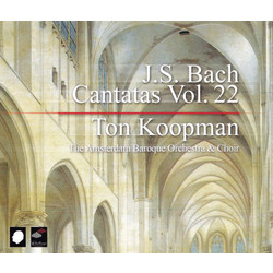 Johann Sebastian Bach / Ton Koopman / The Amsterdam Baroque Orchestra And Choir Cantatas Vol. 22 Vinyl LP