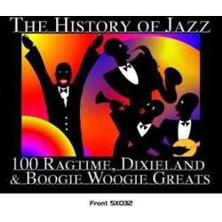 Various The History Of Jazz - 100 Ragtime, Dixieland & Boogie Woogie Greats Vinyl LP
