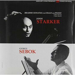 Johannes Brahms / Janos Starker / György Sebök Cello And Piano Sonatas Vinyl LP
