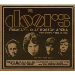 The Doors Live In Boston 1970 Vinyl LP