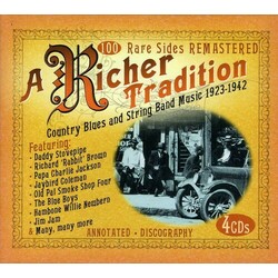 Various A Richer Tradition (Country Blues And String Music 1923-1942) Vinyl LP